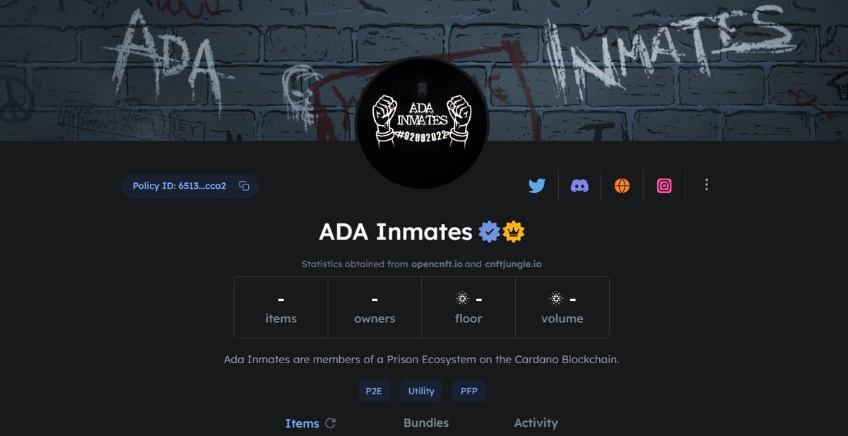 InmatesOTWT's tweet photo. 📢Attention Inmates📢

🔥Verified on the @jpgstoreNFT 

🔥Mint Feb 9th, 11am UTC. 130 ADA

🔥Will you Mint?  #OnlyTimeWillTell

#CNFTCommunity #CNFTProject #CardanoNFTs 

https://t.co/N1itAVMmCB https://t.co/7o74wk8V5e