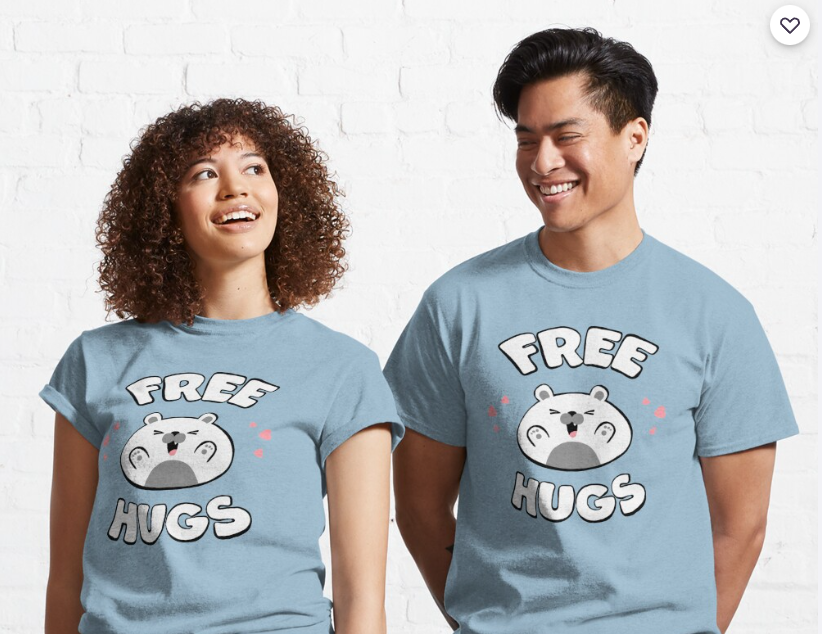 AOARTZ's tweet photo. Get a matching set of Bear Hugs tees for #ValentinesDay 💘🐻 https://t.co/75MavE3Si7

#freehugs #bearhug #kawaii #valentinesdaygift #loveit #redbubble #giftideas #cute #forsale #CoupleGoals #ValentinesDay2023 #sold https://t.co/4jGpaKbRib