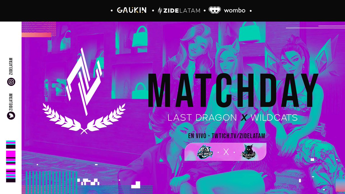 ZideLatam's tweet photo. 🔴EN VIVO

Segunda partida del día #ZideFemLeague con dos equipos que buscarán sumar y estar mas arriba🔥

@lastdragongg  🆚 @WildCats_Gaming 
 
Usa el Hashtag #ZFL o #ZideFemLeague y se parte del stream🏆

📺https://t.co/Bs2hyga6lG
🎙️ @Chunilda - @DanaPark_exe
 
  #SomosZide https://t.co/mrNqu2ZdTm