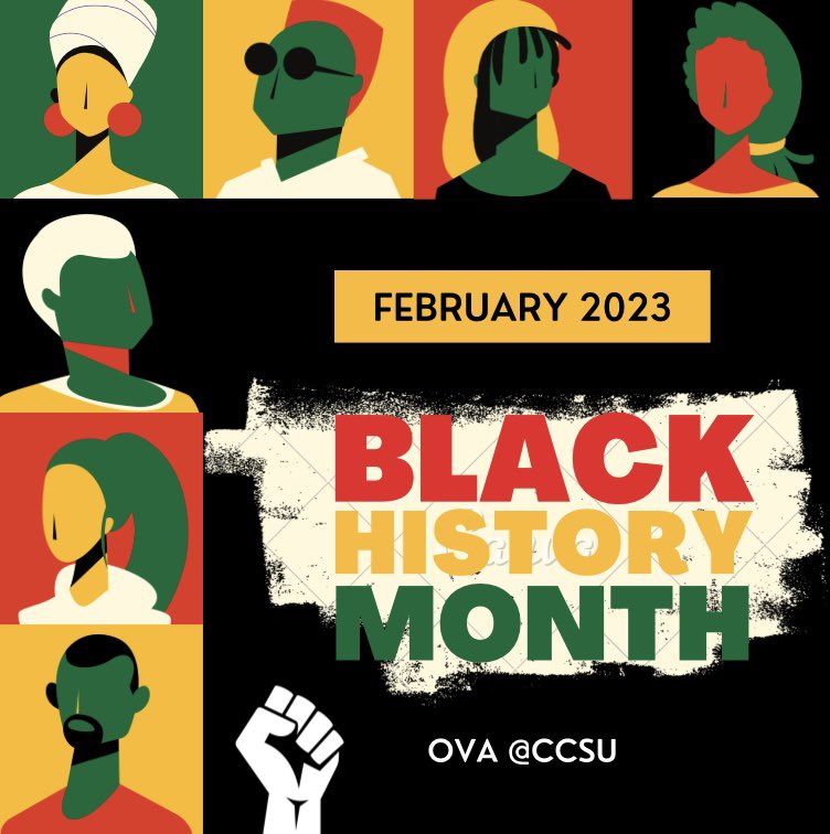 StandUpCCSU's tweet photo. February is Black History Month! ❤️❤️ https://t.co/AEgZwbAZNw