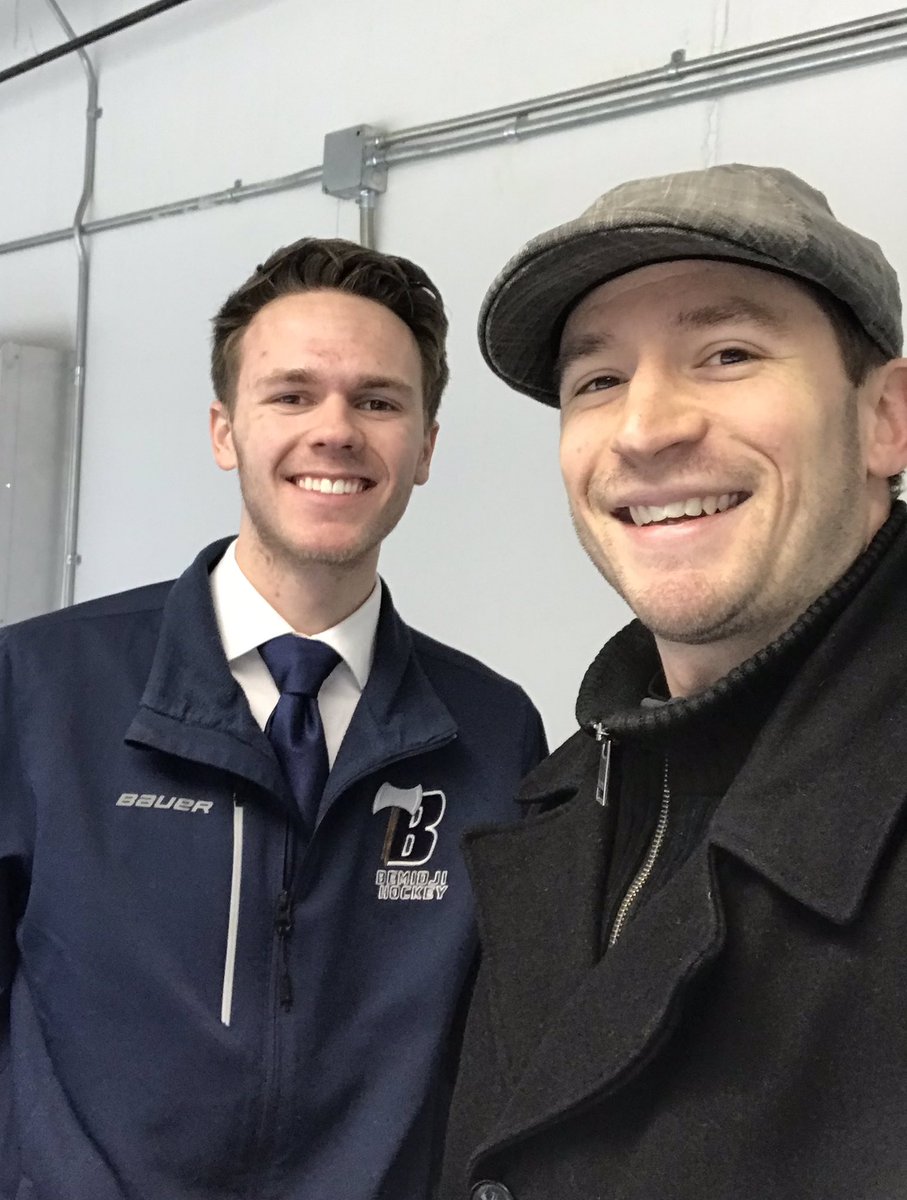 JoelHoover's tweet photo. Jacob Stanoch is back on the call today for @girlshockeyBHS vs Cloquet-Esko-Carlton! Pregame at 1:40pm. (The BUN Sportsradio 104.5 &amp; Lumberjacks1 at https://t.co/qVerbhNYqN) https://t.co/R73YwRXoUQ