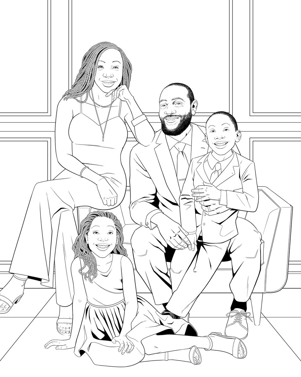 erigrav's tweet photo. Inks for a recent portrait illustration of this beautiful family! 👨‍👩‍👧‍👦

COMMISSIONS ARE CLOSED (TEMPORARILY) But keep an eye on upcoming posts as I’ll be reopening my availability later this year!
.
.
.
#family #familyportrait #commission #artcommissions  #comicbookartist #art https://t.co/omDTgPtO9O