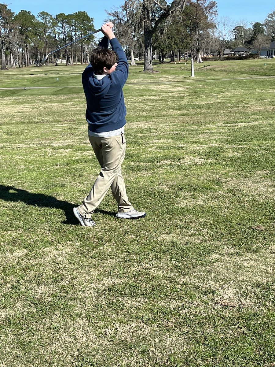 Such a beautiful morning for golf and it finally happened!  I didn’t beat my son…I didn’t lose, we tied, but I know it’s coming.  <a href="/CaddieNetwork/">Caddie Network</a>