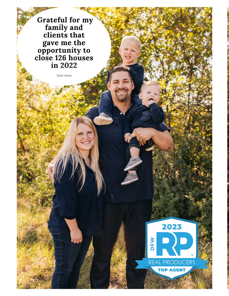 ListwithTK's tweet photo. Grateful for my family and clients that gave me the opportunity to close 126 houses in 2022!

#broker #dfwrealtor #topproducer #thankful #tkrealty #greaterfortworth https://t.co/A6yfrsfpul