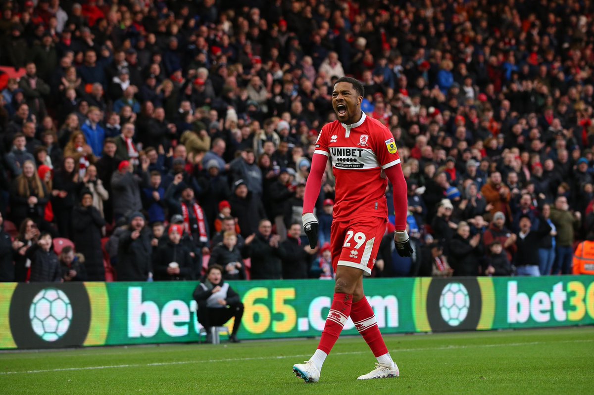 cakpom's tweet image. Right then…. ALL ABOARD 🚂🚂 😭. 
What a team. Great support as always from you guys. Onwards and upwards @Boro 🔴⚪️ #Godsplan