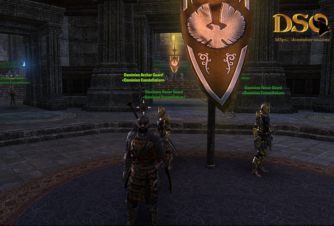DominionSo's tweet photo. Glory to the queen! 
#ElderScrollsOnline #ESO #screenshot #gaming https://t.co/lgXJVN8AnG