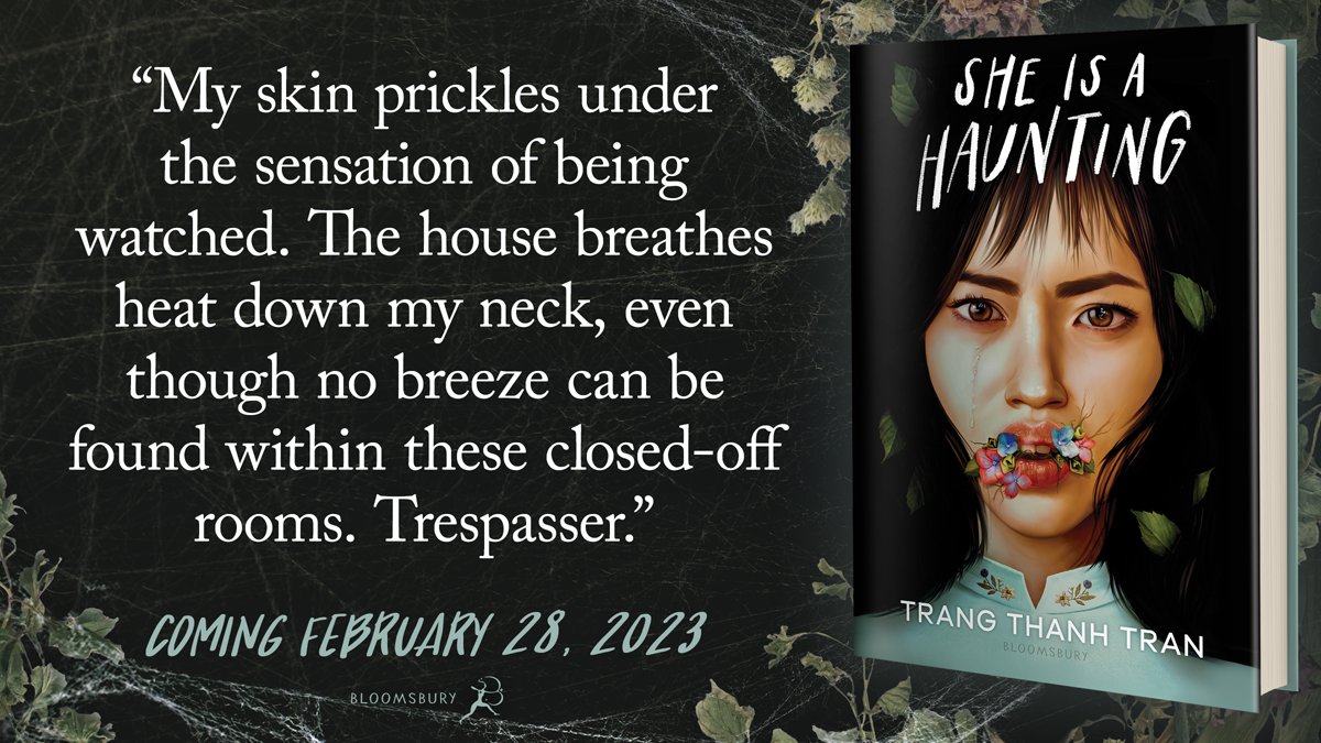 Whenever we read this quote, we get goosebumps 😱 Preorder SHE IS A HAUNTING by @nvtran, and you may as well grab the exclusive editon from @BNBuzz bit.ly/3GZnXlD