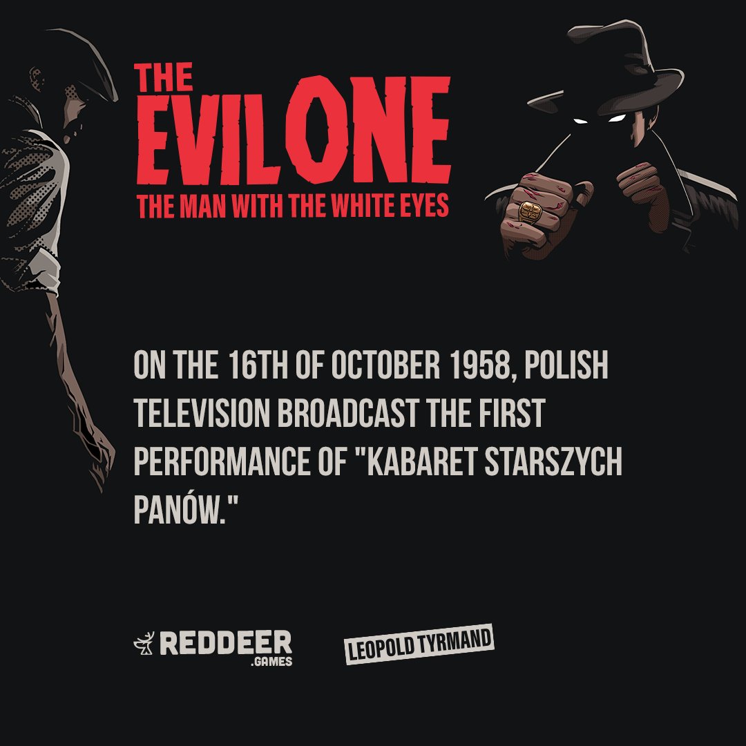 TheEvilOneGame's tweet photo. #RedDeerGame #TheEvilOne #Tyrmand #Warsaw #oldschool https://t.co/YqkSArDSk6
