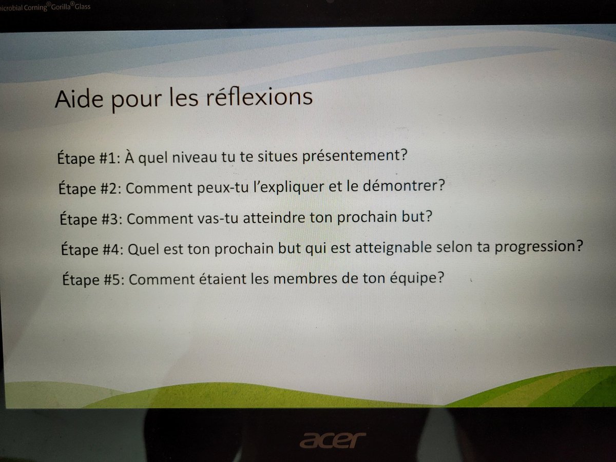 monsieurjbreton's tweet photo. Grade 8 students @StPeterOCSB reflecting on their learning journey after they completed their French litterature podcast assignment. There is a lot of consolidation on the way! #BeReflective #BeWell #BeCommunity @ocsbBonjour @AmyVanBrabant @LMeulenbroek @kristagocsb https://t.co/yKfbDfKpHZ
