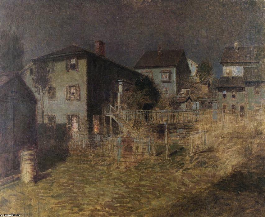 Paul Cornoyer 'Old house' 1910