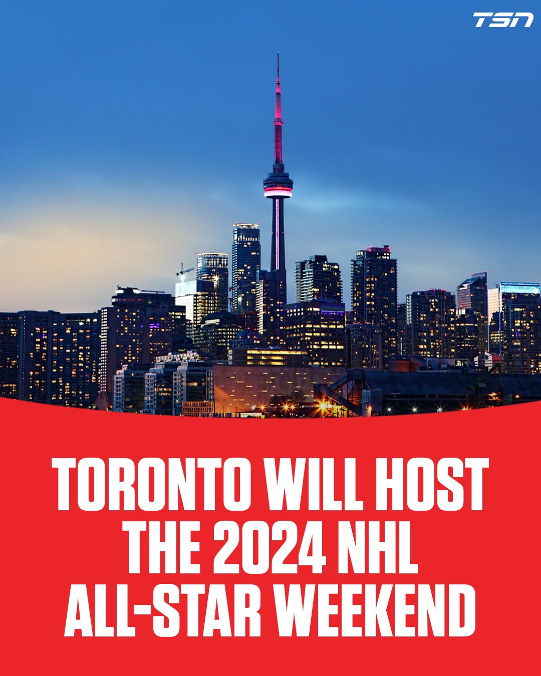 2024 NHL all-star game to be played in Toronto