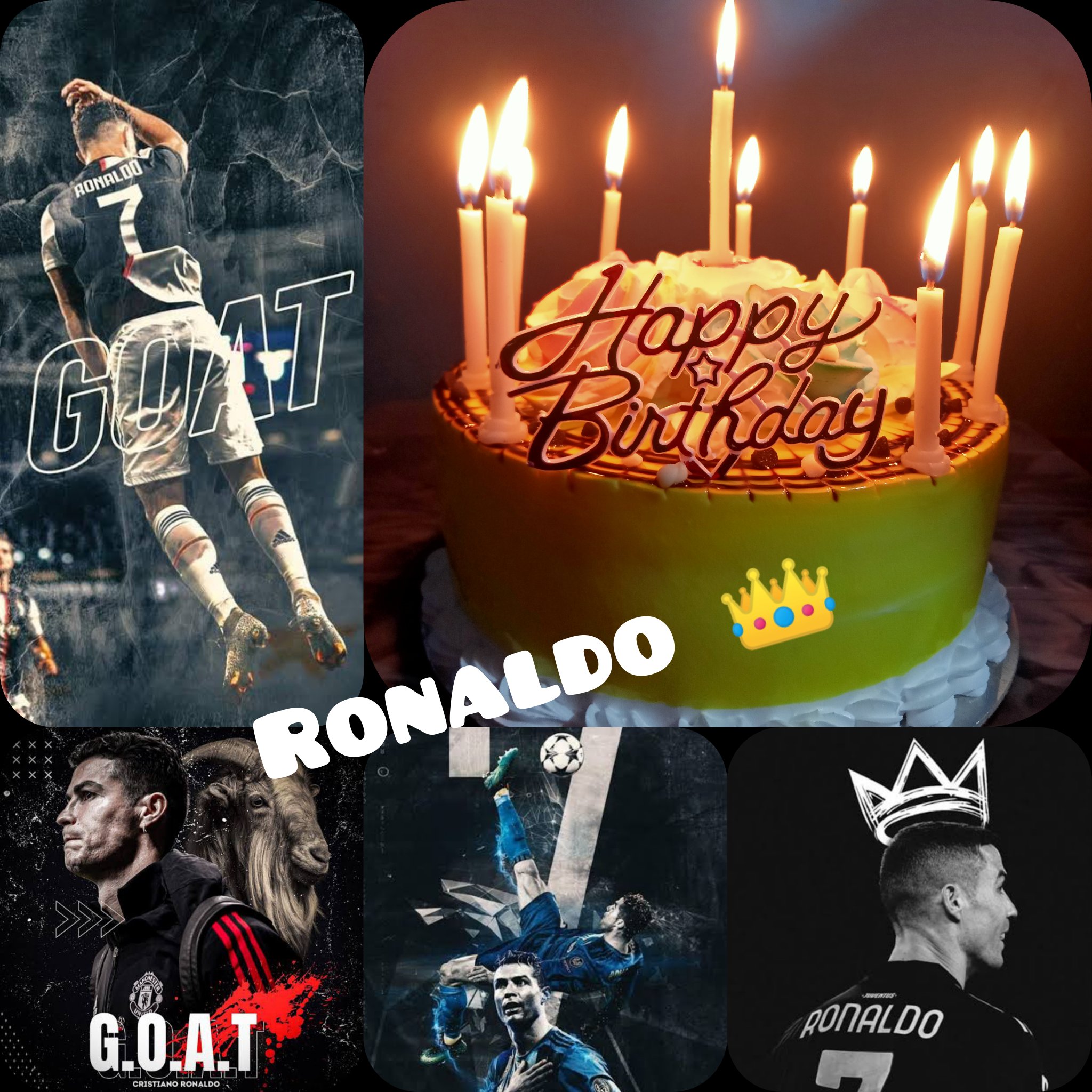 Happy birthday Ronaldo         