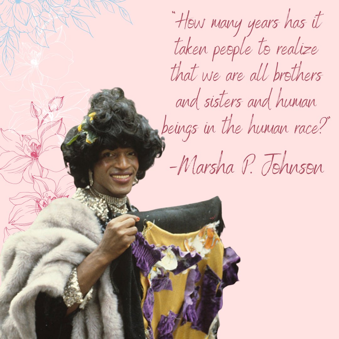 Never forget that a black trans woman helped lead the fight for gay liberation! Hear #MarshaPJohnson's whole story of perseverance, betrayal, and tenacity in ep 13! #BlackHistoryMonth #WomensHistory #HERstory #LGBTQHistory