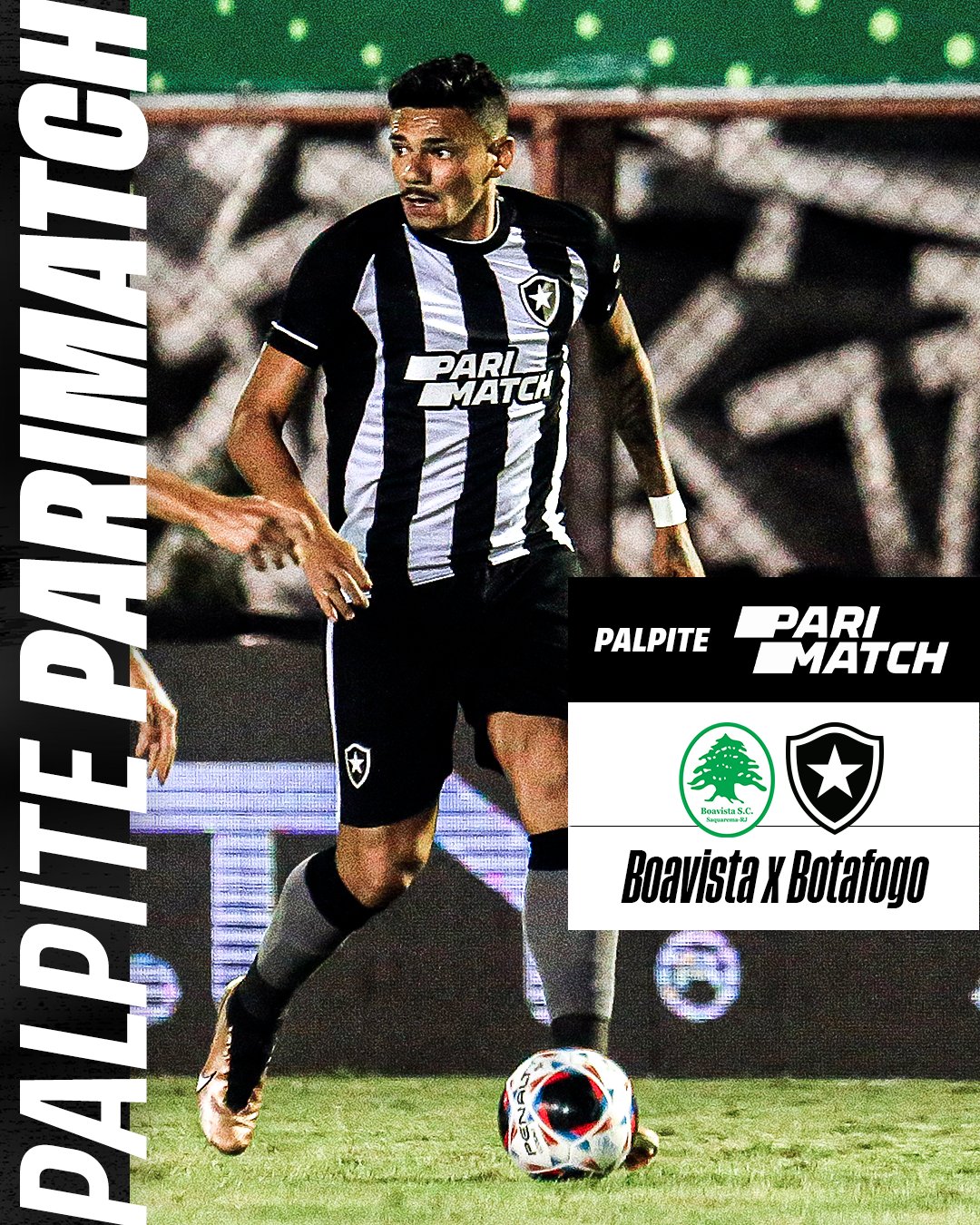 Botafogo F.R. on X: Chegou a hora de arriscar o palpite @ParimatchBrazil  para o clássico de logo mais! Responda nos comentários! ⚽️⬇️   / X