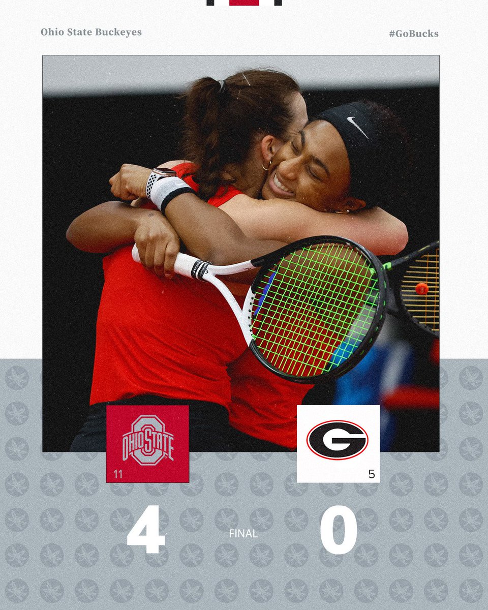 💥 A big win over No. 5 Georgia for the No. 11 Buckeyes!

#GoBucks