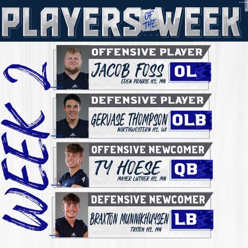 UW-Stout Football tweet media