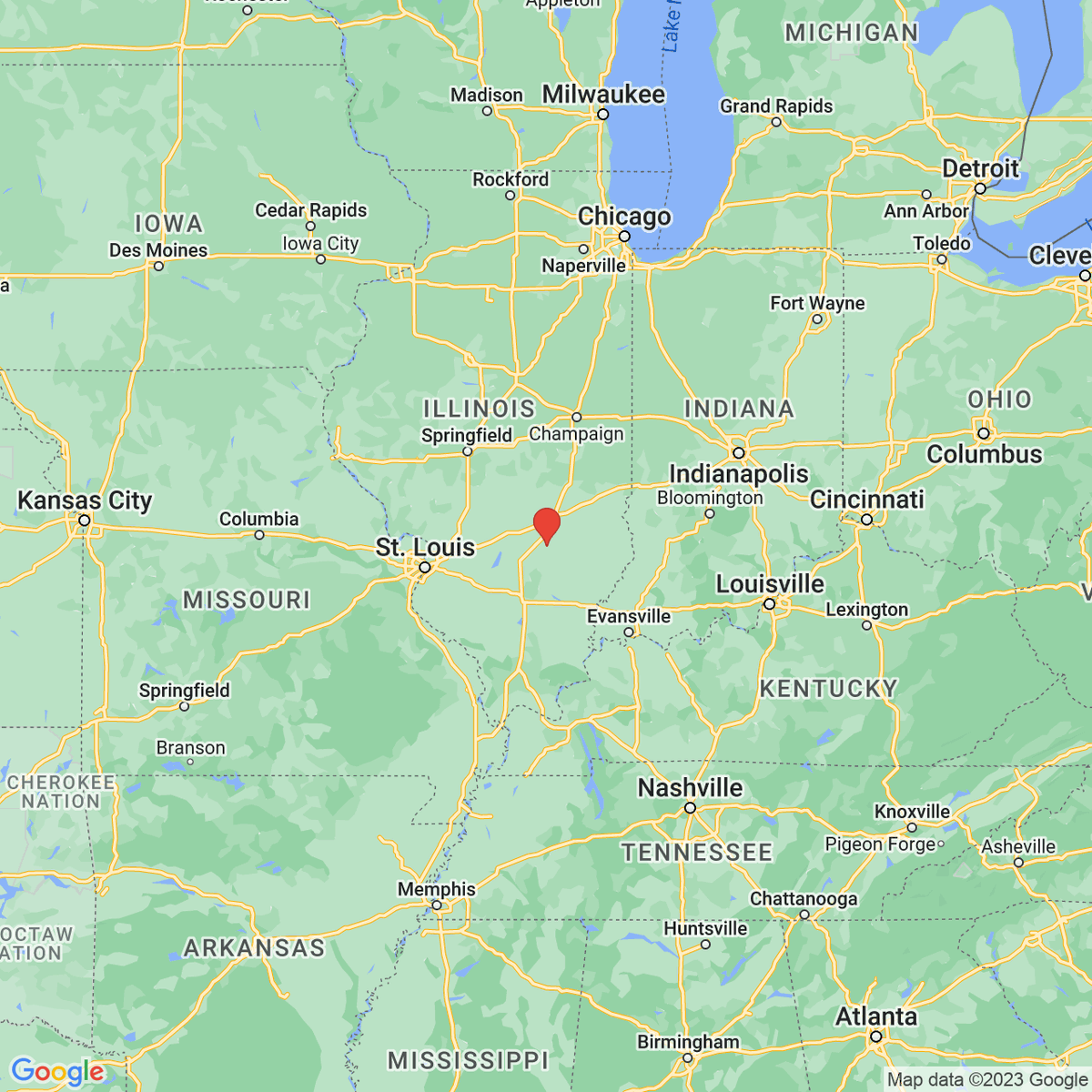 New town every hour on Twitter "Iola, Illinois Population 136 Photos