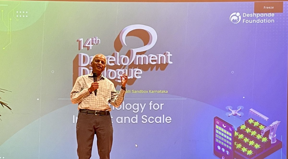 jamesgodber's tweet image. Incredible panel discussion at @DeshpandeFdtn #DevelopmentDialogue in #Hubli earlier today. Inspiring to see and learn about some of the work they do to improve rural livelihoods.