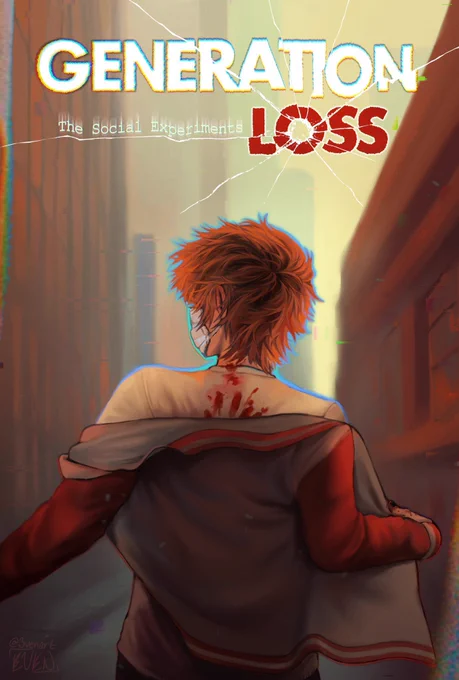 I keep seeing stuff about #genlossartday and I don't know what this is but I sure do make gen loss art! #ranboofanart #generationloss 