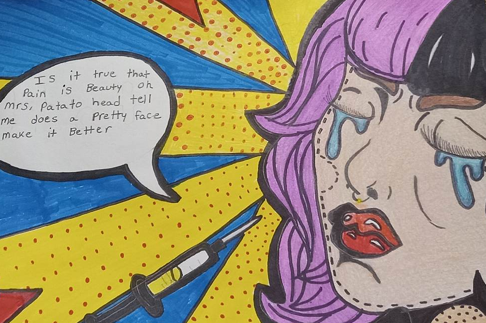 #fanart #popart  <a href="/MelanieLBBH/">Melanie Martinez</a>