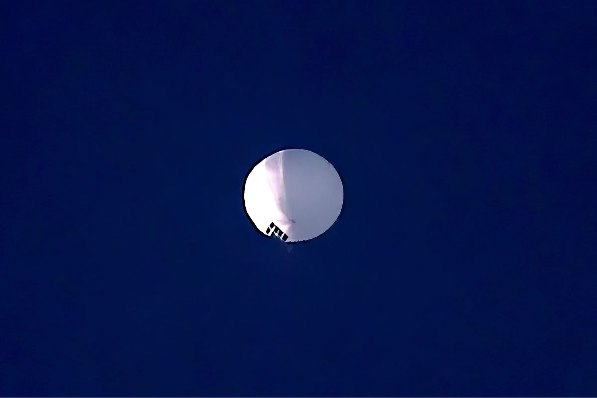 ⚡️#BREAKING The U.S has shot down the Chinese balloon.