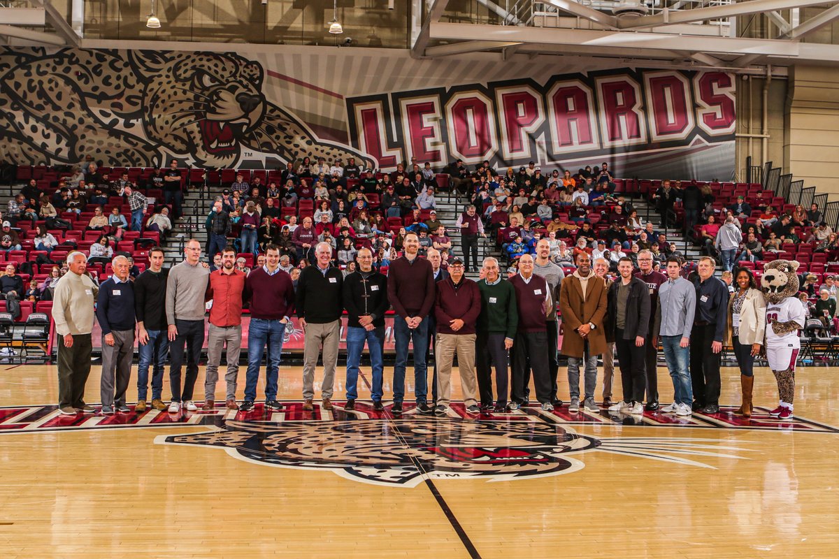 LafayetteMBB's tweet photo. We loved welcoming our program alumni back to Lafayette during today's game! 🐆🏀 

#RollPards #AlwaysALeopard https://t.co/gF7xai2LFA