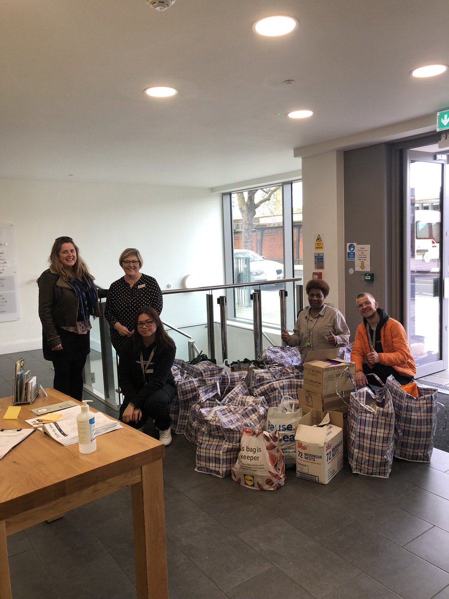 #MaidaValeSchool #WhoYouAreMatters #FoodBankDelivery #Charity On Friday we delivered food and toiletries to #WestbourneParkFoodPantry. The Pupils have been collecting their donations for over two weeks. The helpers at #WestbourneParkBapistChurch were so thankful and happy.