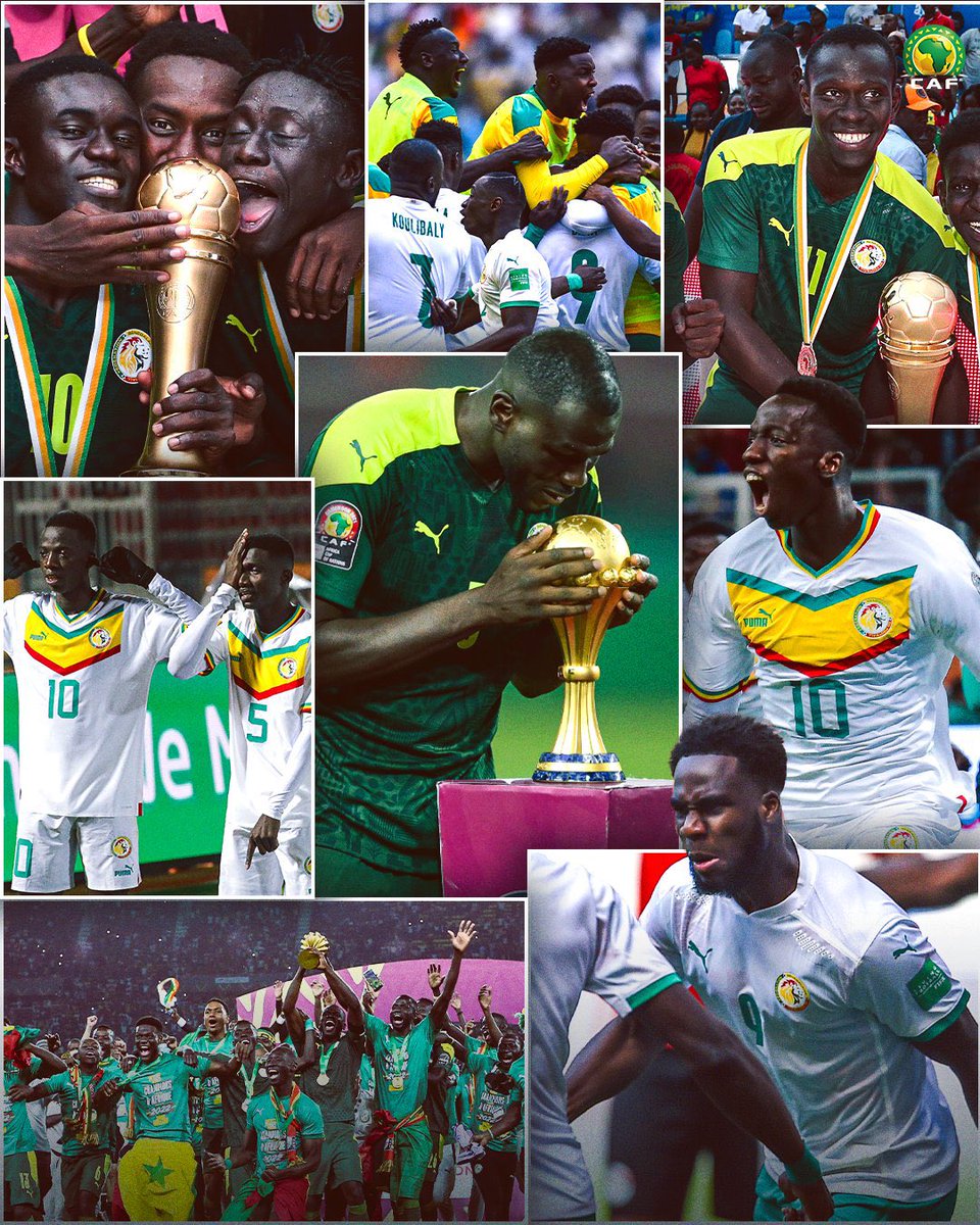 ActuFootAfrique's tweet photo. Le Sénégal devient la première nation africaine à faire le triplé : CAN, CHAN &amp; CAN Beach Soccer ! ✨🇸🇳 https://t.co/a4u1VqWrXq