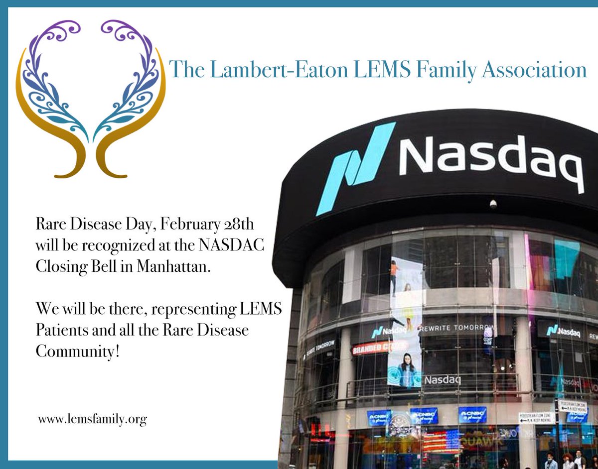 The Lambert-Eaton LEMS Family Association tweet media