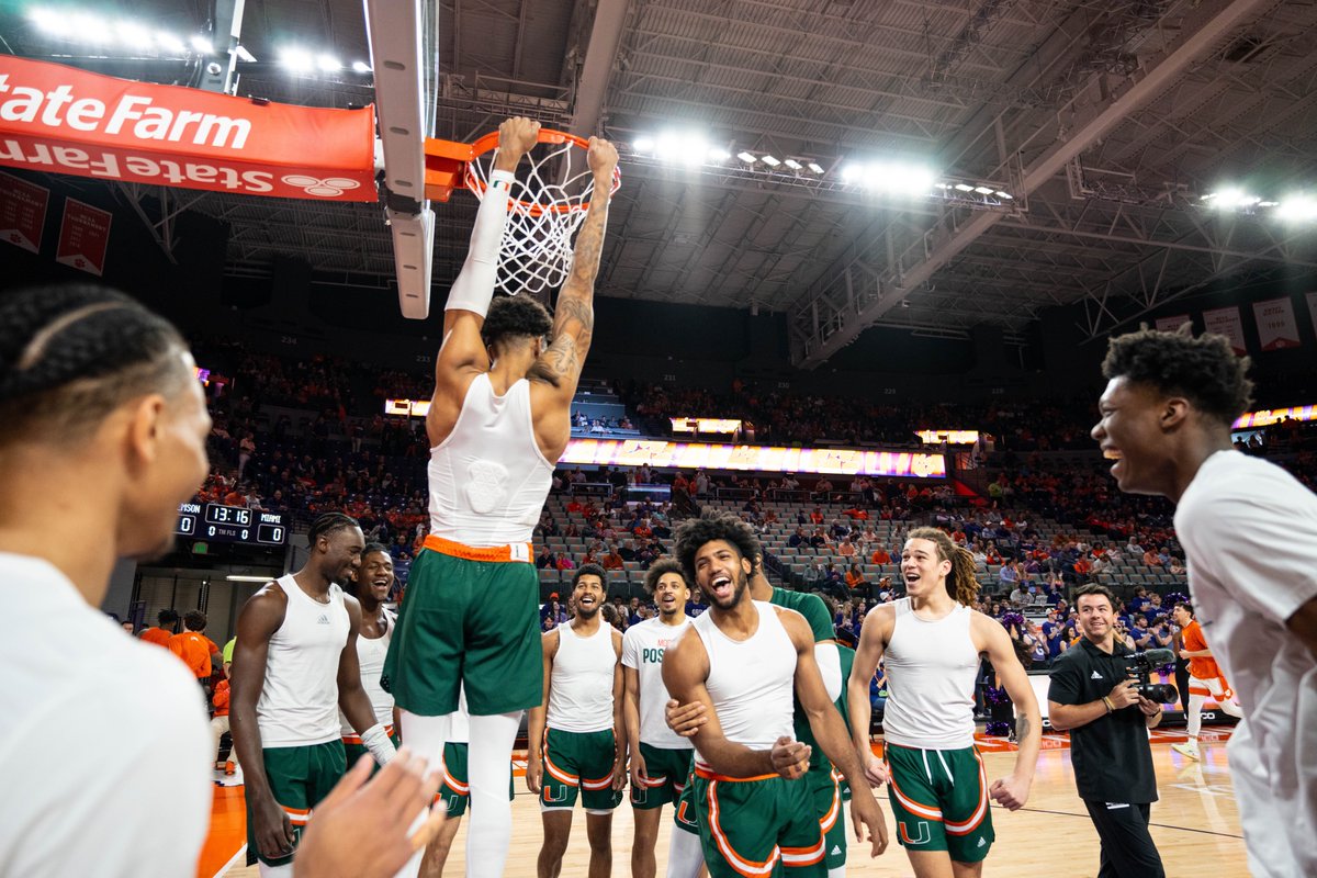 Canes Men’s Basketball on Twitter "It's game time! No. 23/21 Miami vs