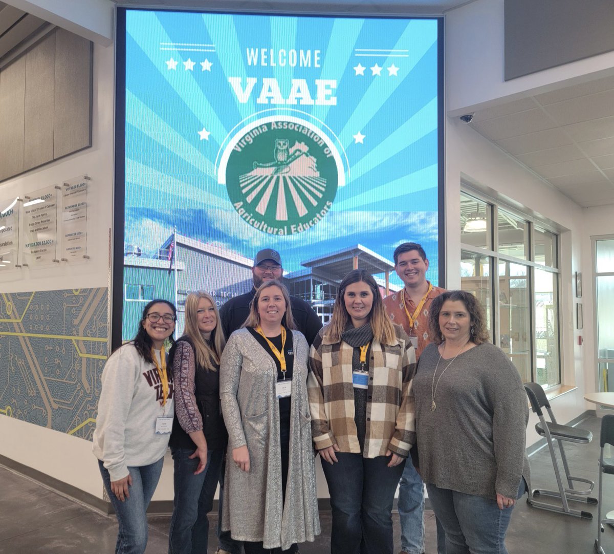 CTE4CCPS's tweet photo. Over 130 #AgEd teachers & #FFA advisors spent two days together this week at @culpeperschools.
@RandiLutz is the proudest #CTE Director in the state today! Grateful to have Virginia’s finest together. 💙💛
@Virginia_CTE
#CTEMonth #CTEWorks #28DaysofCTE https://t.co/J8XFXoOpcH