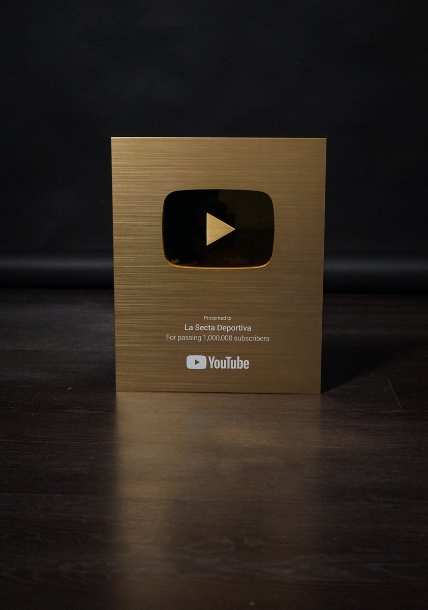 lucasU22's tweet photo. 1 MILLON🌟
La placa dorada https://t.co/cwWz09ptbF