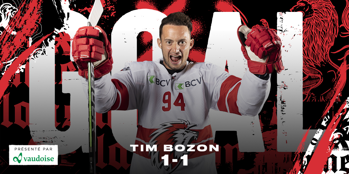 lausannehc's tweet photo. Tim Bozon on 🔥🔥🔥
HC Ajoie 1⃣-1⃣ Lausanne HC
#HCALHC https://t.co/zdFm0ZK92V