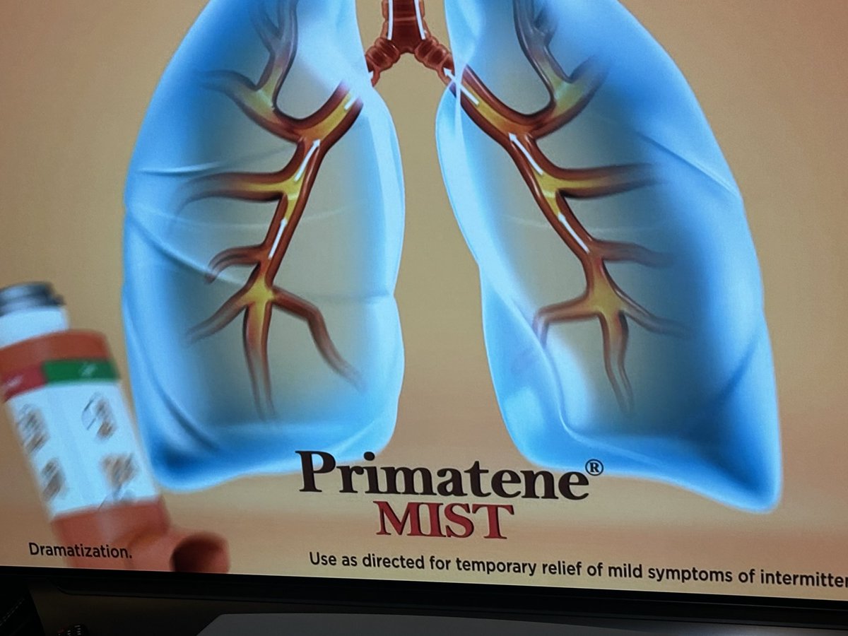 LungDocDoug's tweet image. #pulmTwitter why in god’s name are we still seeing commercials for Primatene Mist in 2023?