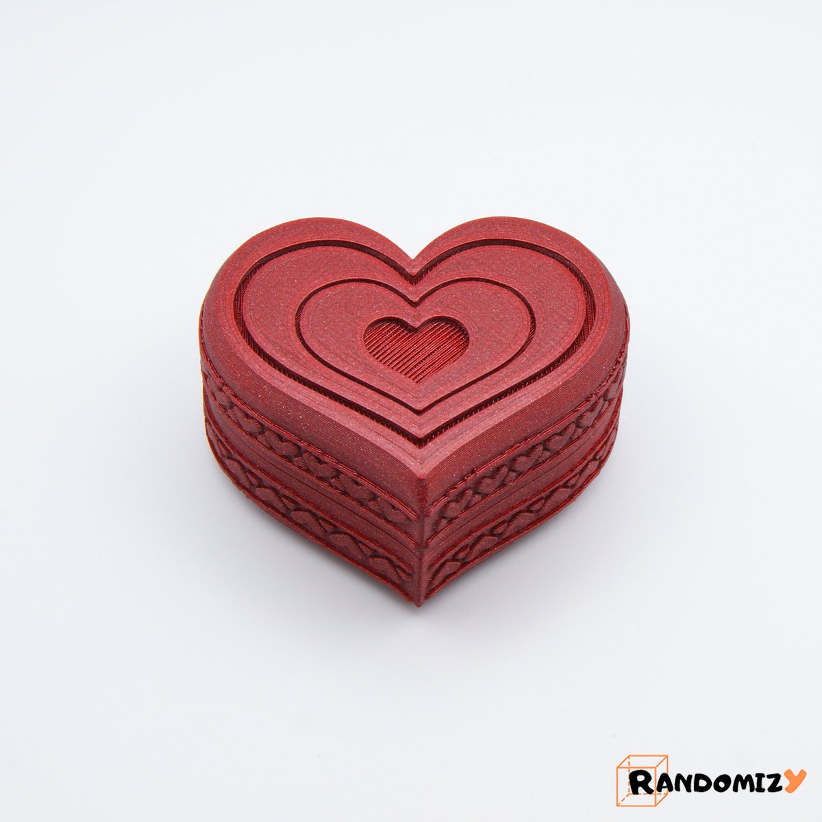 Randomizy3D's tweet photo. Here's my entry for the "Thangs Valentine's Day" contest ft. @3DPrintBunny βΊοΈ
I decided to create a simple but yet elegant heart shaped print-in-place box β€οΈ
Get the #STL for #free on @Thangs3D here: https://t.co/GV8AQWZV2x
#3Dprinting #RandomizY #ValentinesDay https://t.co/upYaM1bHUy