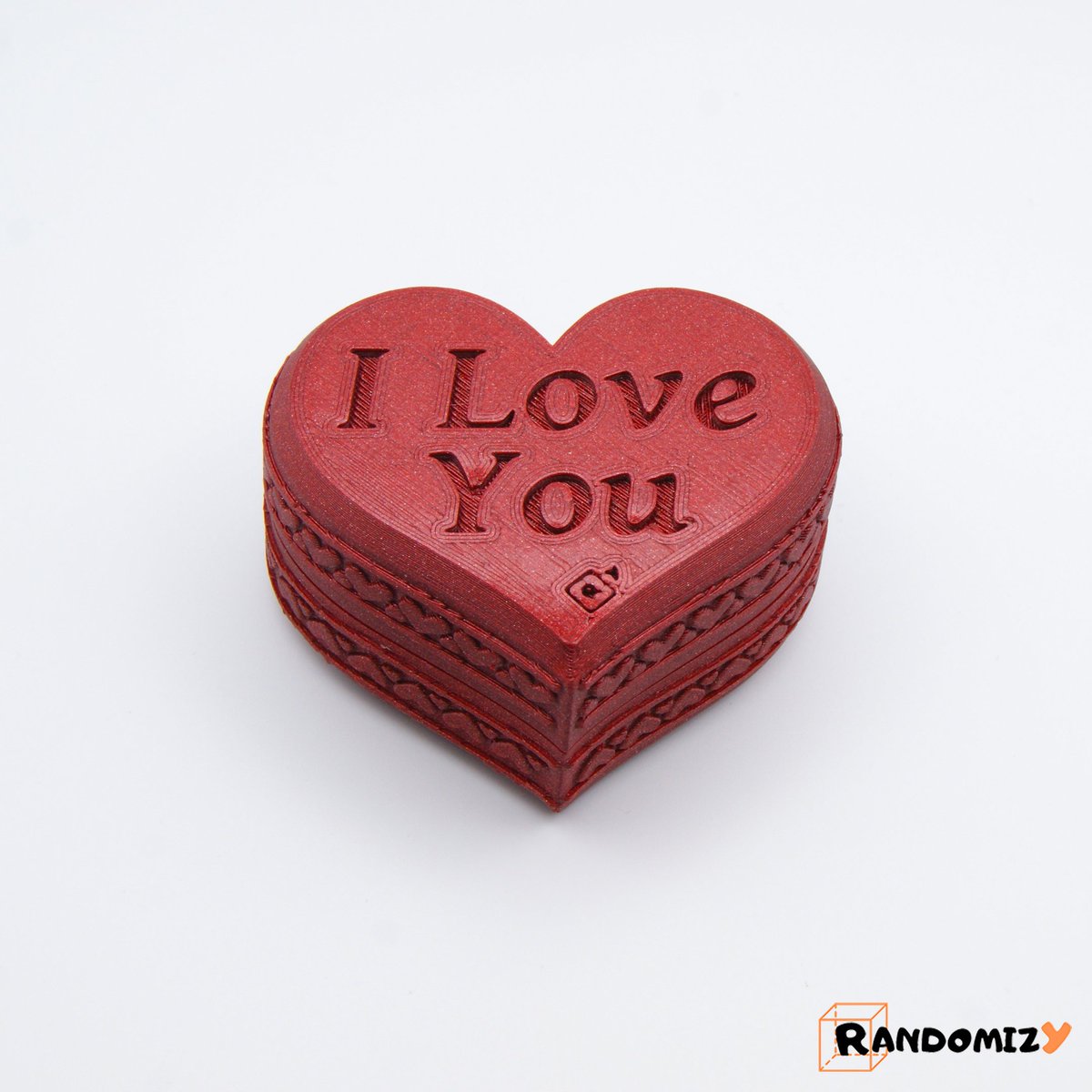 Randomizy3D's tweet photo. Here's my entry for the "Thangs Valentine's Day" contest ft. @3DPrintBunny βΊοΈ
I decided to create a simple but yet elegant heart shaped print-in-place box β€οΈ
Get the #STL for #free on @Thangs3D here: https://t.co/GV8AQWZV2x
#3Dprinting #RandomizY #ValentinesDay https://t.co/upYaM1bHUy