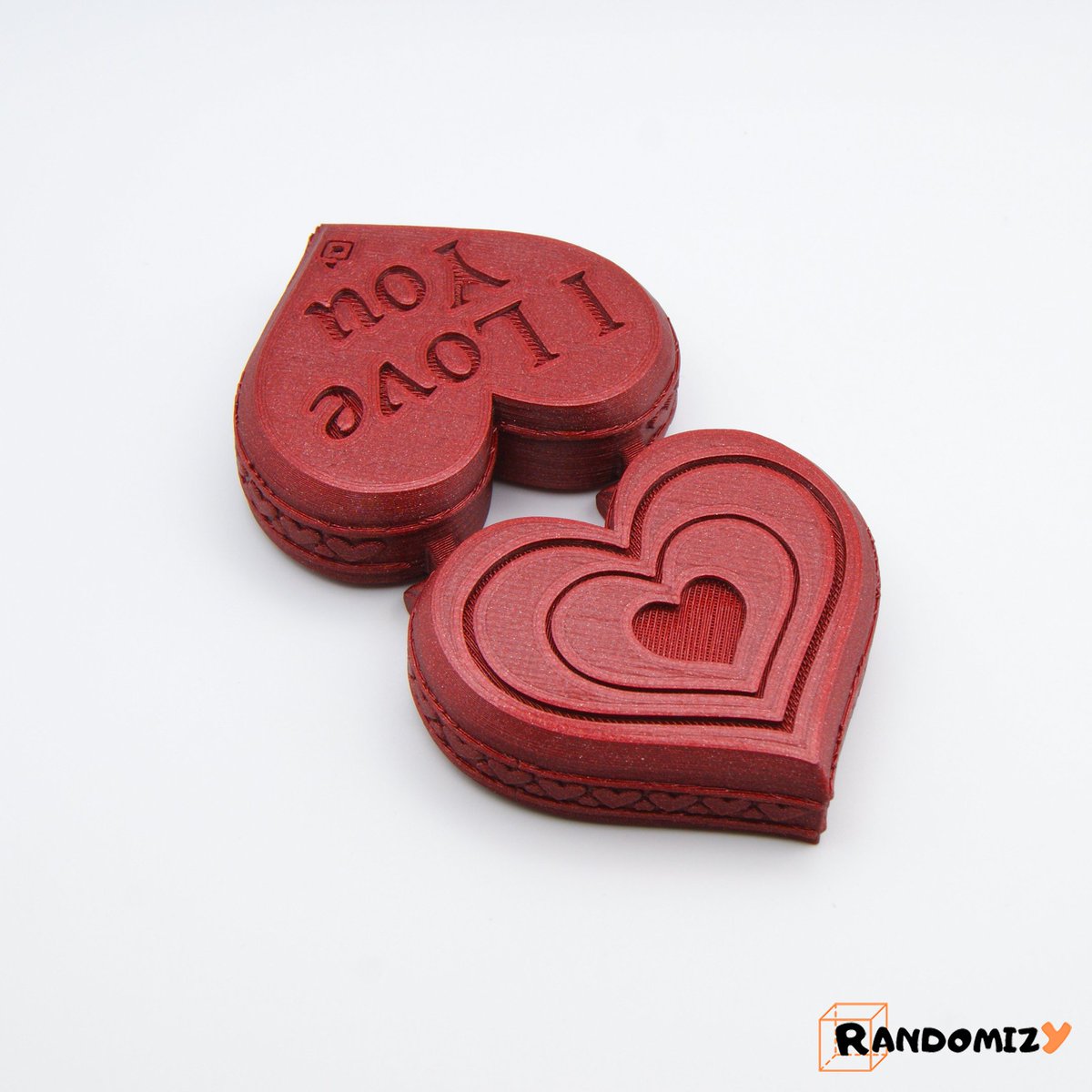 Randomizy3D's tweet photo. Here's my entry for the "Thangs Valentine's Day" contest ft. @3DPrintBunny βΊοΈ
I decided to create a simple but yet elegant heart shaped print-in-place box β€οΈ
Get the #STL for #free on @Thangs3D here: https://t.co/GV8AQWZV2x
#3Dprinting #RandomizY #ValentinesDay https://t.co/upYaM1bHUy