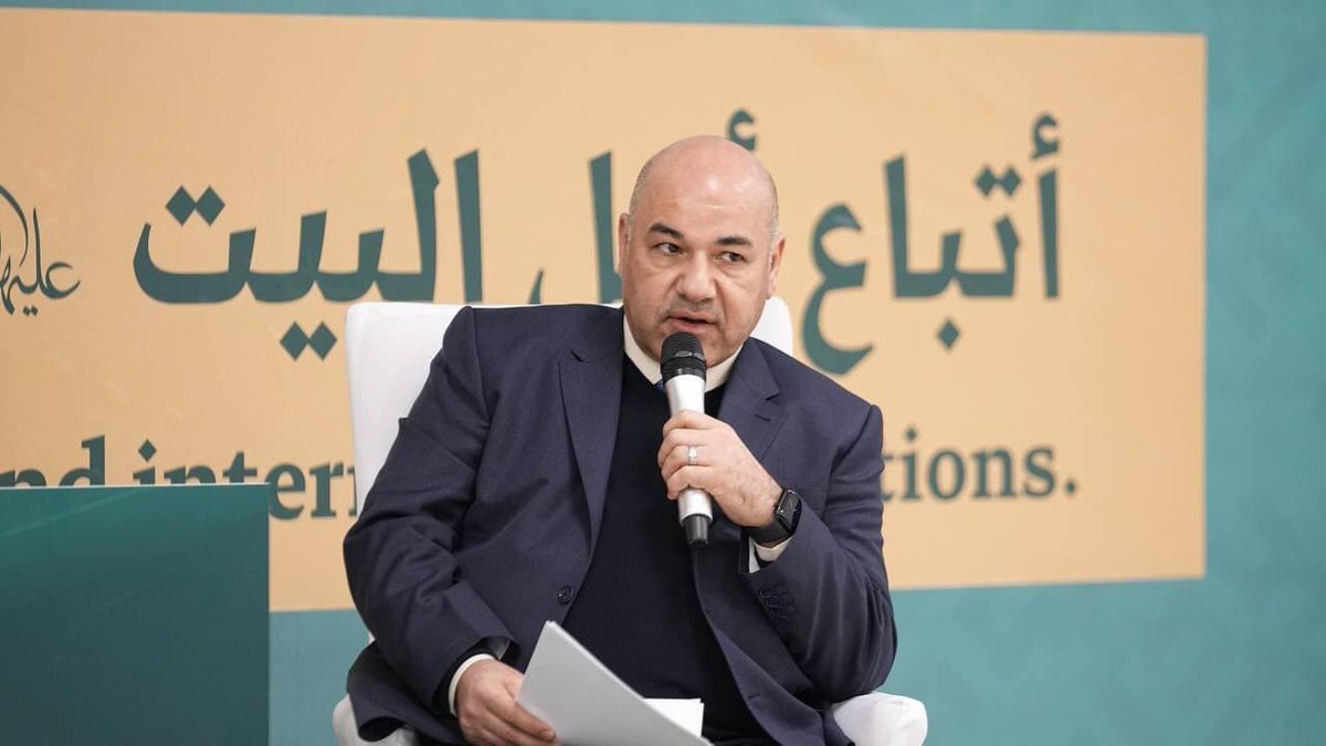 MAShummary's tweet photo. It was privilege to moderate the panel of “The Followers of AhluAlbait (PBUT) &amp; IR” within the conference of “The Future Horizons of The Followers of AhluAlbait (PBUT)”. Thanks to @ha_alalawi, @FailyLukman, Sayyid Mohammed Kazim Sajadpour &amp; Picona Sefosh for their deep takes. https://t.co/b4CJhcijP7