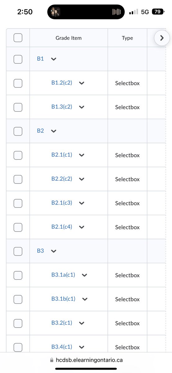 coleiroscience's tweet photo. When assessing by expectation in #MTH1W using @D2L Gradebook, you can review valuable statistics about how students are performing for each overall expectation. Looking forward to exploring how Mastery View in Gradebook can help simplify/streamline this in my CI this semester. https://t.co/EIZ20ch8Uf