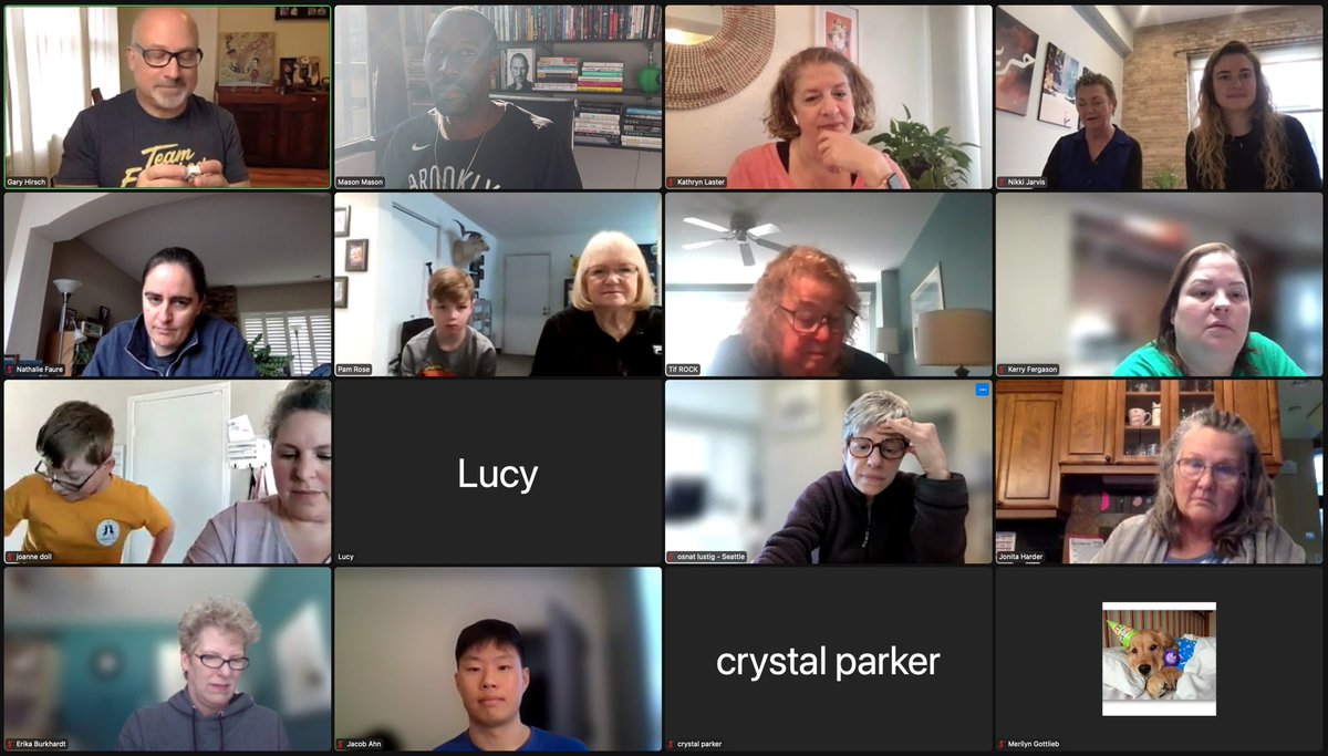EdTechMason's tweet photo. I can’t think of a better way of spending a Saturday afternoon than creating #botjoy[s] with @garyhirsch and connecting virtually with others from around the country. https://t.co/SXPOZF72d2