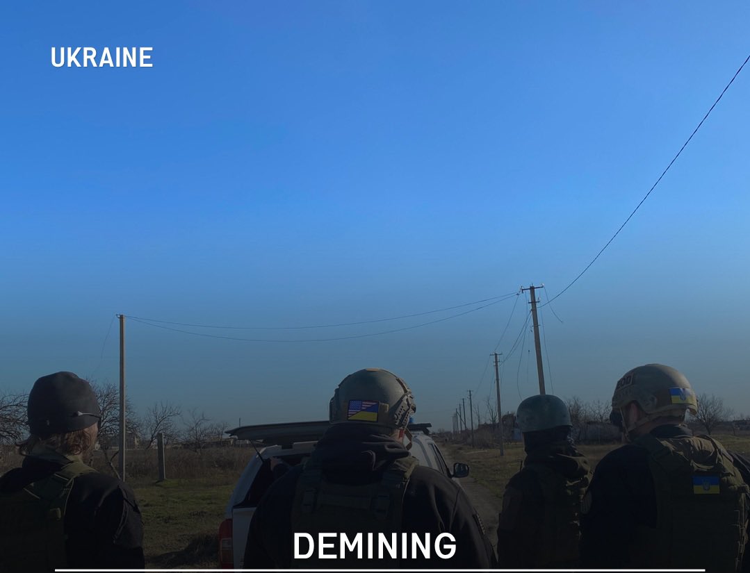OfficialSOLI's tweet photo. More information about our new demining mission is now available on our website https://t.co/3jaLwDpmUI
#Demining #EOD #EOMFD #Landmine #MineDisposal #ExplosiveOrdnanceDisposal #HazardRemoval #Ukraine https://t.co/svFiHSzXZ0