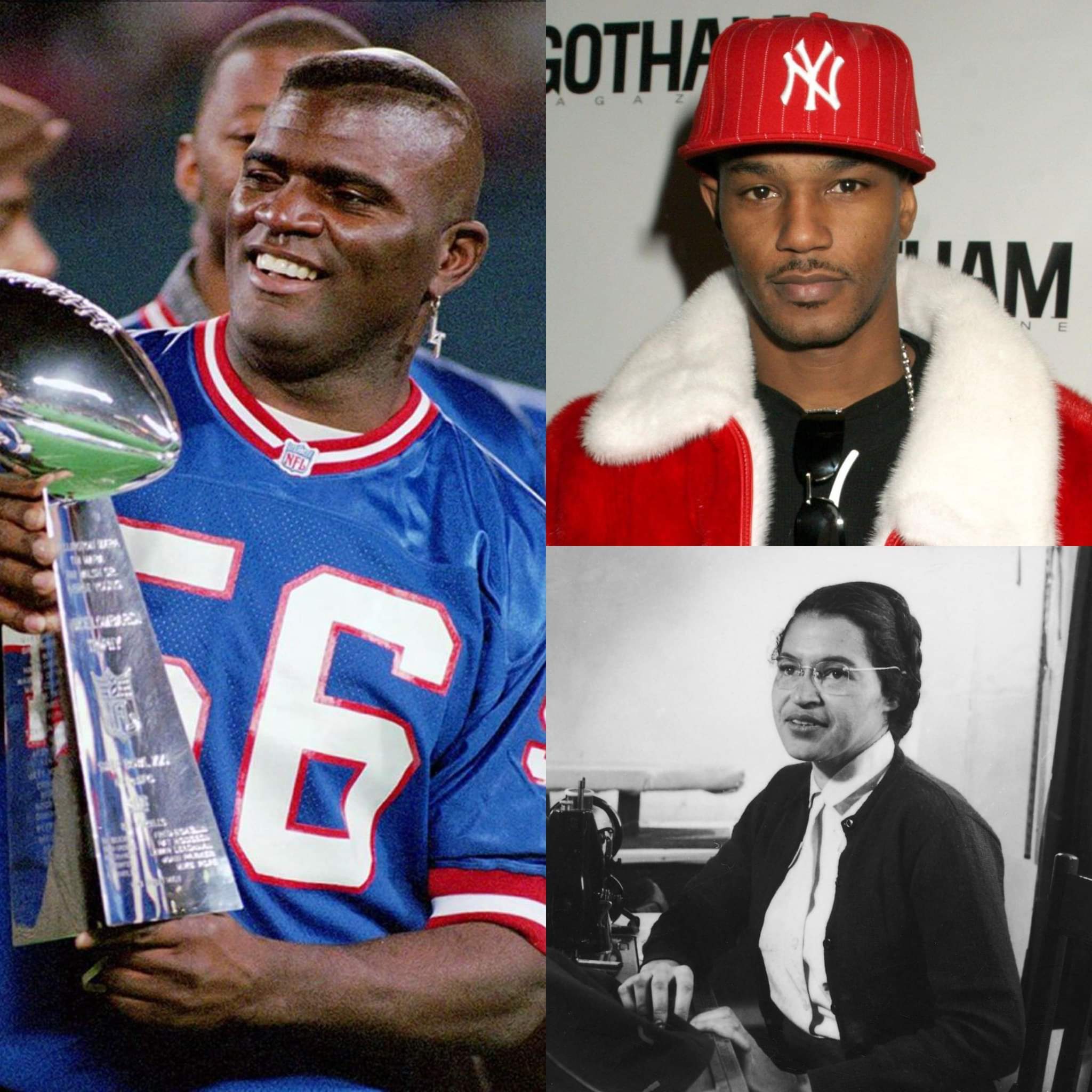 HAPPY BIRTHDAY LAWRENCE TAYLOR, CAM\RON & ROSA PARKS (REST IN HEAVEN ROSA). 