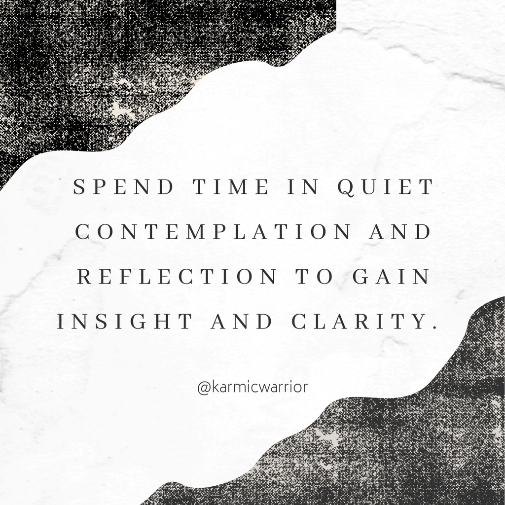 Clarity and insight can only be accessed by getting quiet and going within... ❤️

#spiritualpractice #spiritualwisdom #spiritualguidance #spiritualtips