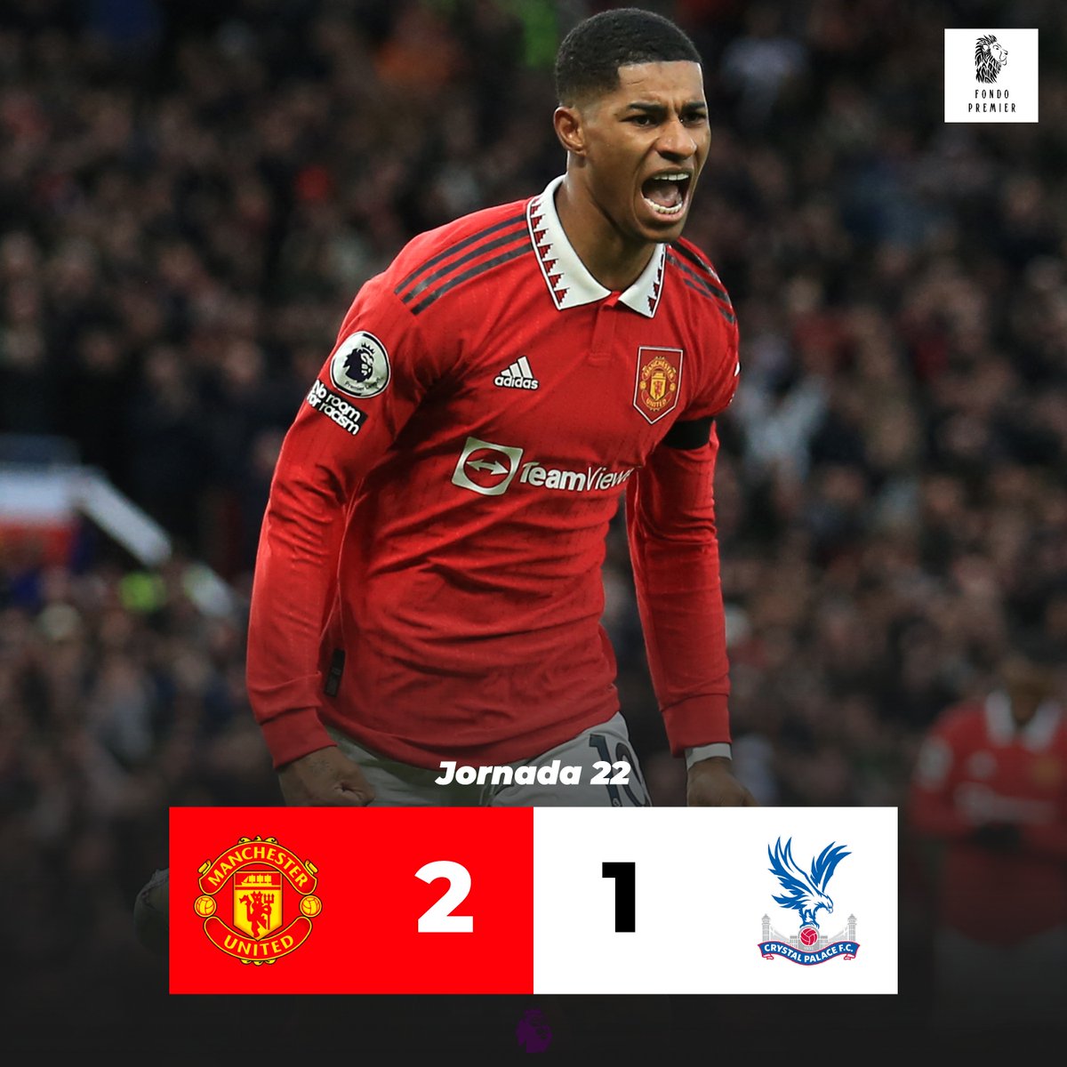 FondoPremier's tweet photo. 📌 Manchester United 2-1 Crystal Palace
📌 Wolves 3-0 Liverpool
📌 Newcastle 1-1 West Ham https://t.co/B1pPEMFYfa