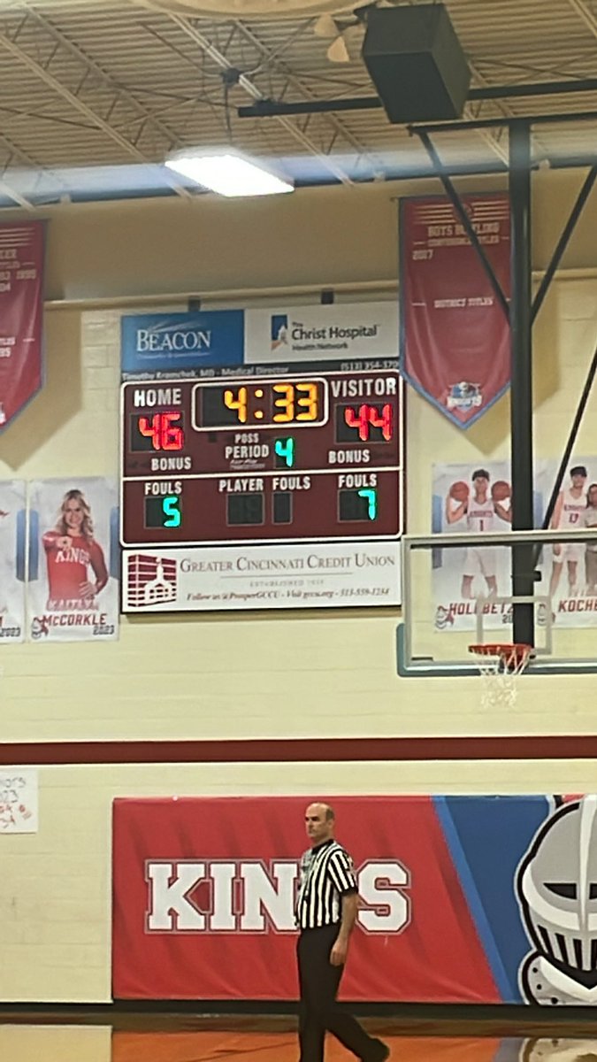 Kings Athletic Department on Twitter "Kings is back in the lead!"