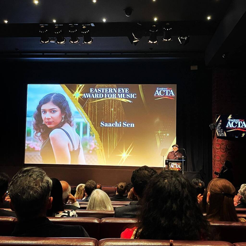 Last night was epic ✨ I met some absolutely incredible people and personal heroes, including <a href="/naughtyboymusic/">Naughty Boy</a> , <a href="/shekharkapur/">Shekhar Kapur</a> , <a href="/nitinsawhney/">Nitin Sawhney</a> , <a href="/rekeshchauhan/">Rekesh Chauhan</a> , @the_flute_guy , and even more giants of the South Asian / UK arts world. Thank you so mu… instagr.am/p/CoQHFrpNMUG/