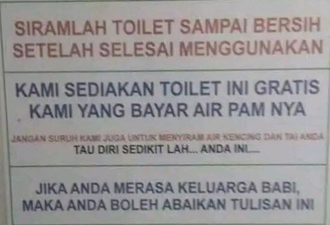Tulisan kecilnya bikin ngakak tiada tara 🤣