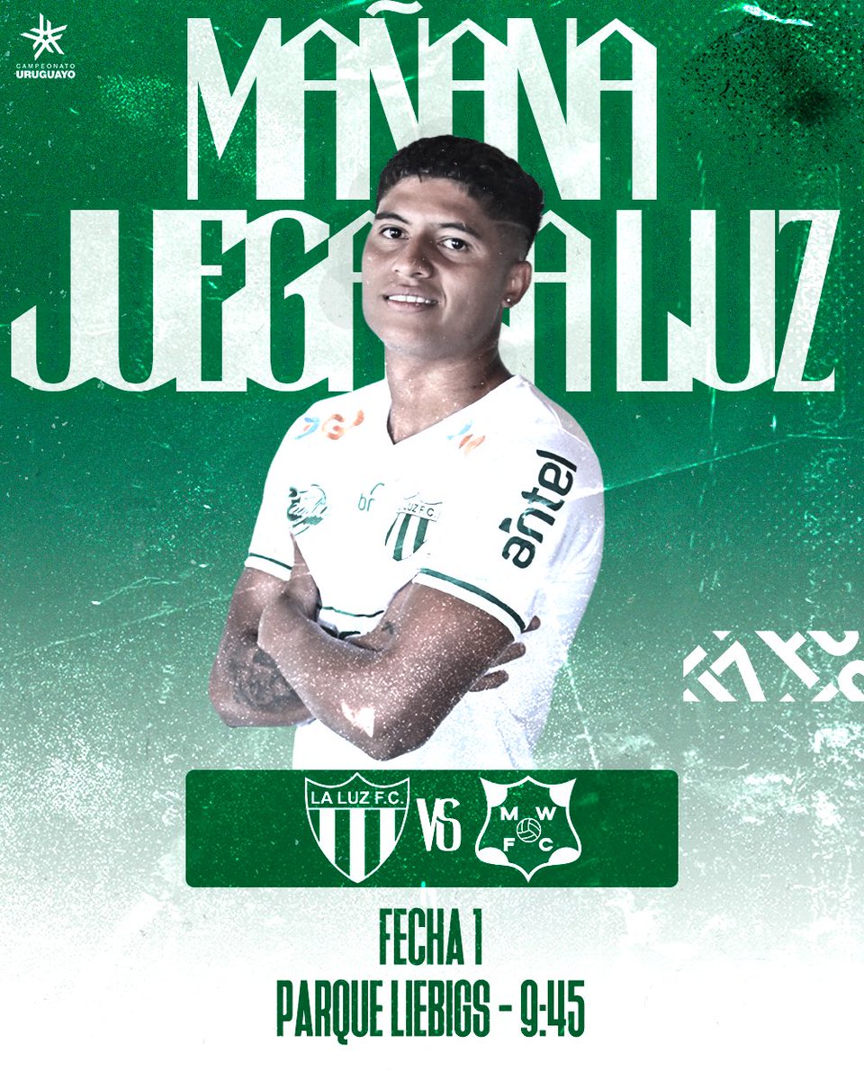 LaLuz_Sad's tweet photo. 🔜 @CampeonatoAUF 

🏆 Torneo Apertura
🆚 @mwfc_oficial
🏟 Parque Liebig’s (Fray Bentos)
🗓 5/2/2023
🕙 9.45hs
🎟 @RedTicketsUY / @RedpagosOficial 
📺 @tenfieldoficial @VTVuruguay 

#DaleMerengue⚪️🟢 https://t.co/y4u5LxBk39