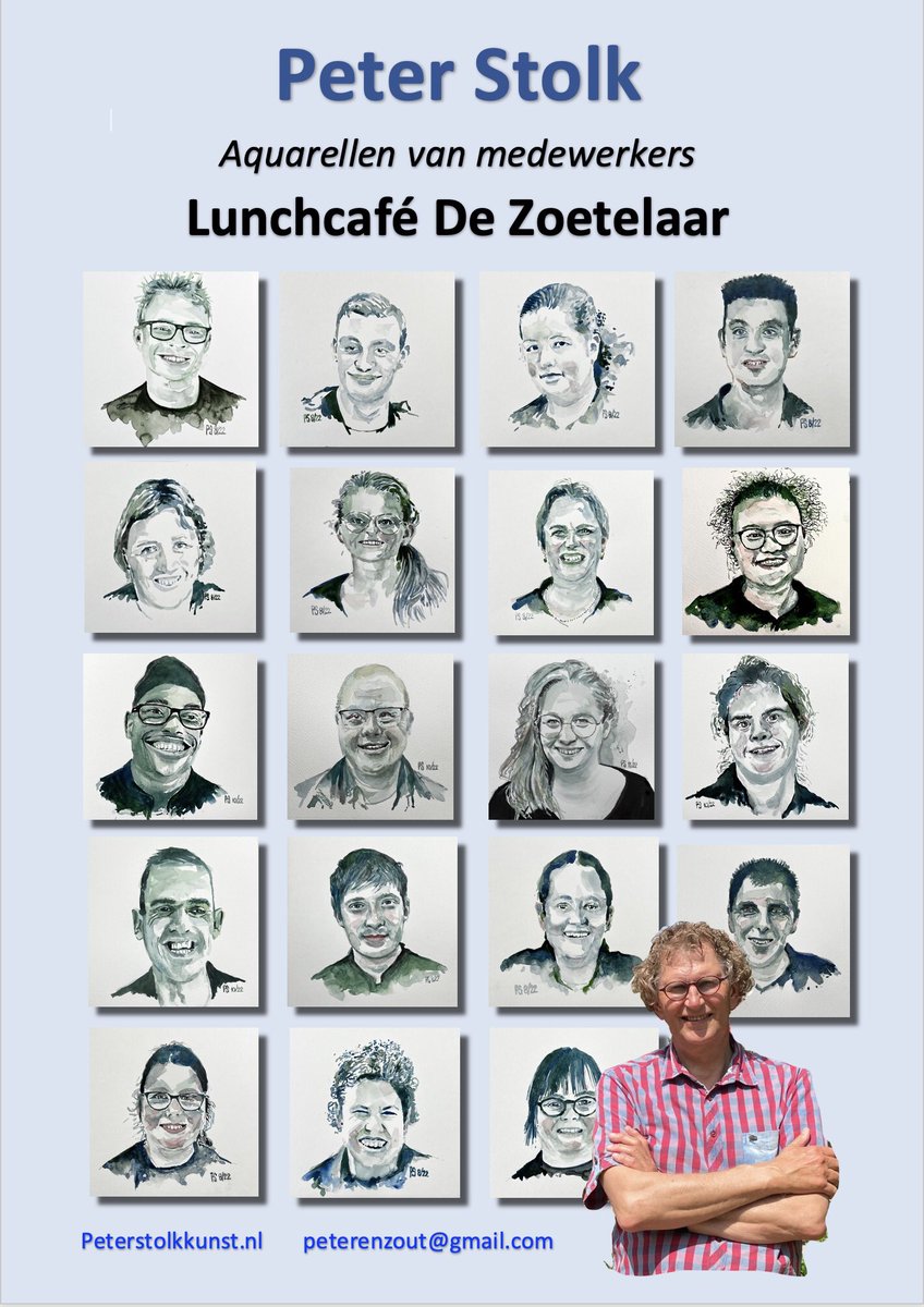 Expositie in de Dorpsstraat te Zoetermeer.