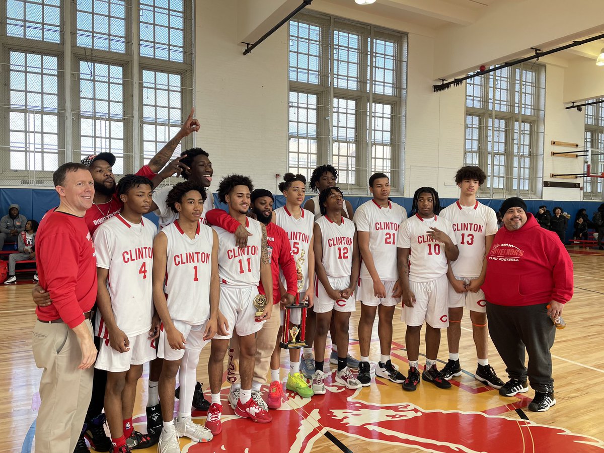 Clinton defeated “AA” Wheels Academy 63-38 in the Monroe Tournament. The Governors are currently ranked 5th in the latest New York State Rankings for the “A” division and with the win go to 19-0 on the season. #bxsports